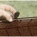FIXATEX rögzítő kapocs 2*2,5 cm-es (barna) 20 db/cs