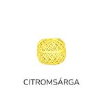 Színes kenderzsineg (citromsárga)