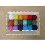 Színes kenderzsineg 20 m/db