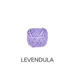 Színes kenderzsineg (levendulalila)