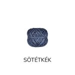 Színes kenderzsineg (sötétkék)