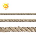 Természetes hatású kültéri PP kötél (14 mm)