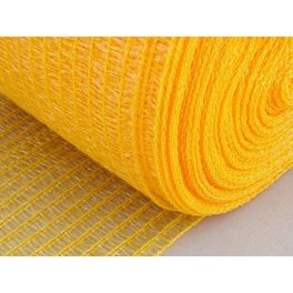 Raschel tömlő 22 cm széles (sárga)