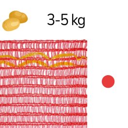Raschel zsák 26*39 cm (Töltősúly: 3-5 kg)