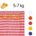 Raschel zsák 33*47 cm (narancssárga)